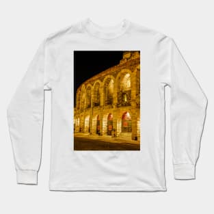 Nighttime at the Arena di Verona Long Sleeve T-Shirt